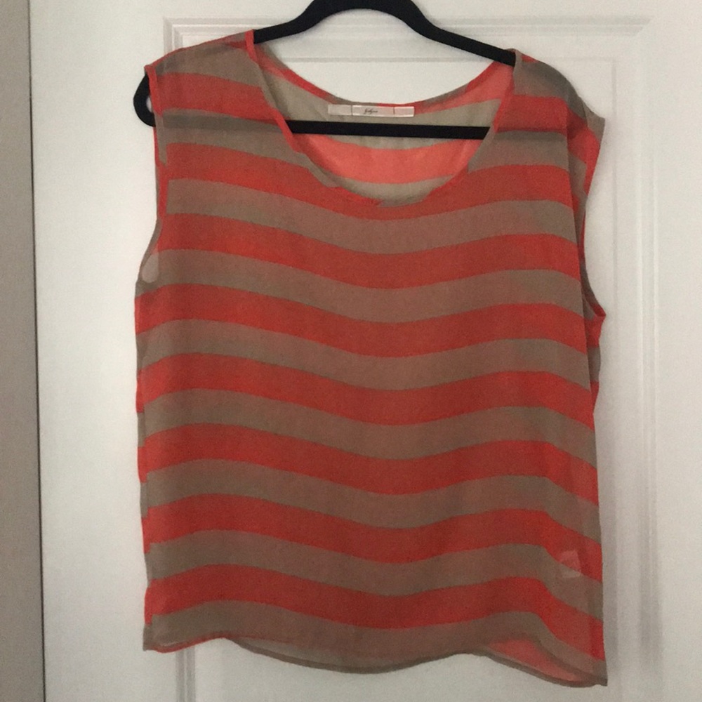 Gibson sheer top